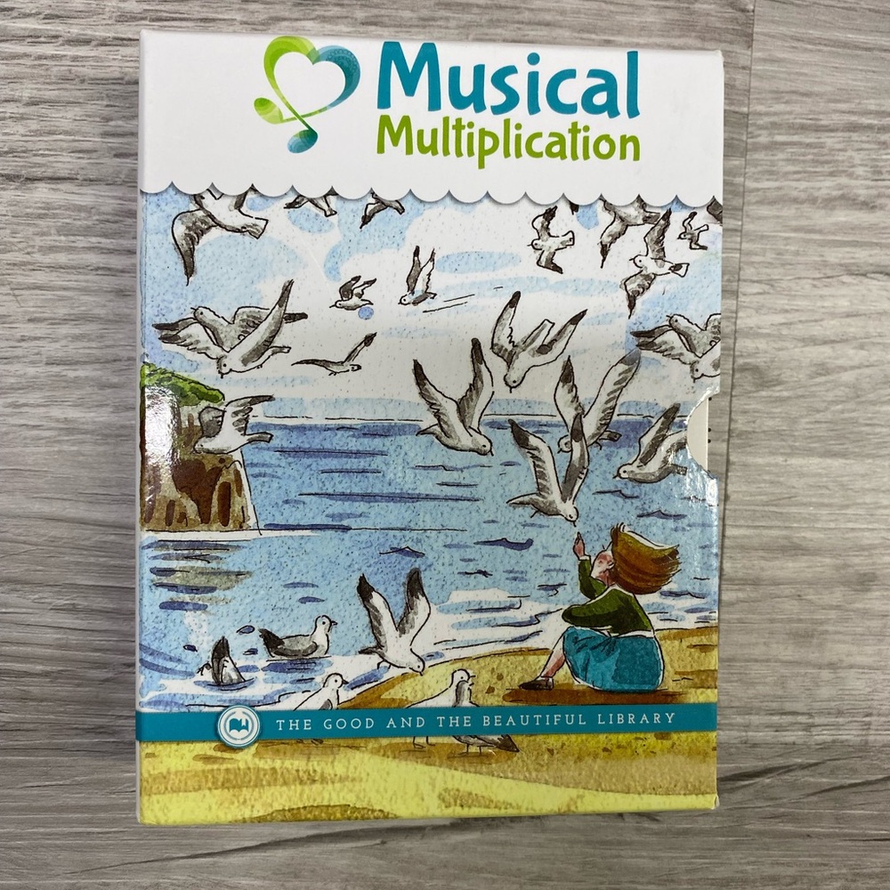 The Good & The Beautiful Musical Multiplication Book Set A-D Homeschool